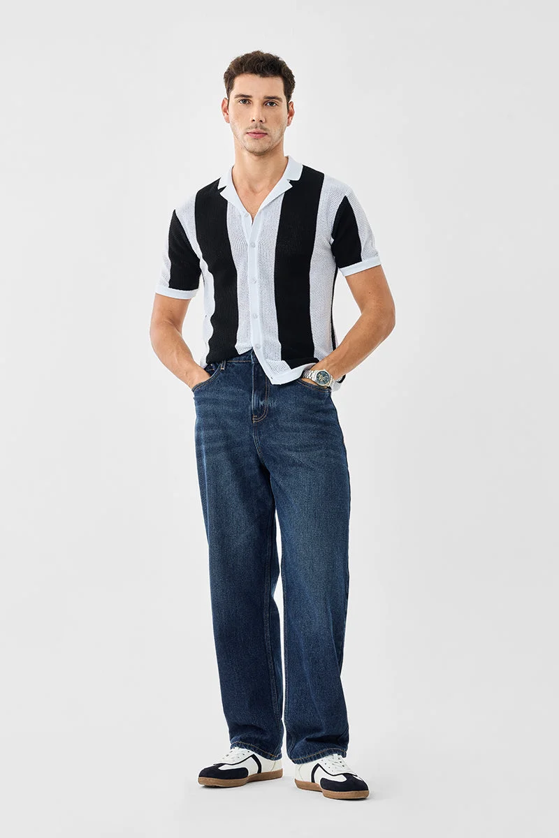 SNITCH 100% Cotton Flat Knit Shirt